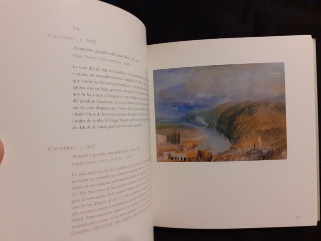 J.M.W TURNER 1775-1851, acuarelas y dibujos
