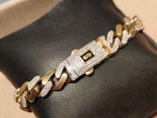 Pulsera Monaco de oro real