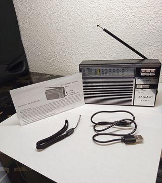 Radio Transistor portatil, AM/FM/SW 