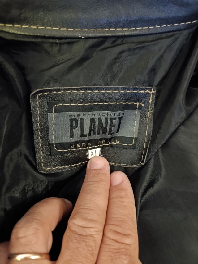 Giacca vera pelle Made in Italy vintage