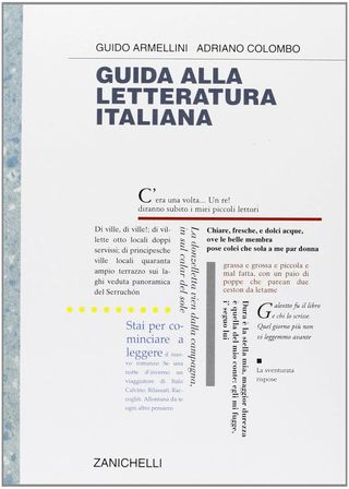 Guida letteratura italiana Copertina flessibile