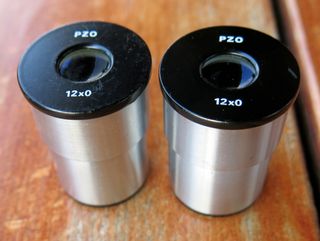 2 OCULARES (2) 12X0 PZO POLAND  MICROSCOPIO