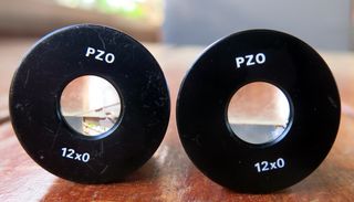 2 OCULARES (2) 12X0 PZO POLAND  MICROSCOPIO