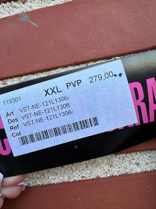 Vestido Rosa eventos - Talla L