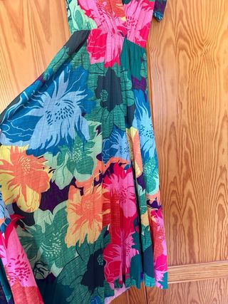 Vestido de flores verano