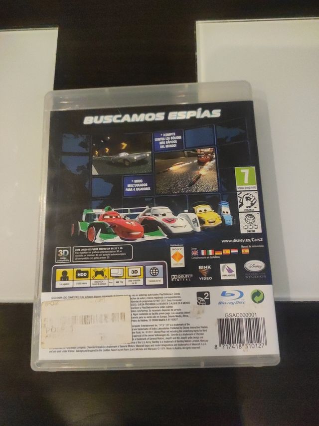 Cars 2 PS3 - Disney Pixar