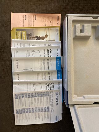 Marco digital Sony S-Frame 7" DPF-A72N