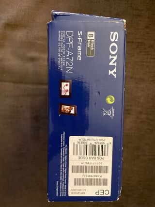 Marco digital Sony S-Frame 7" DPF-A72N