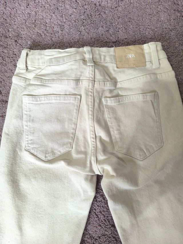 Pantalones Zara beige - Talla 4