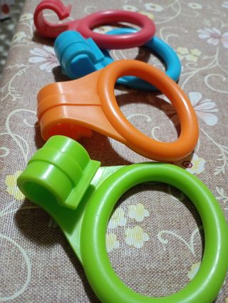 Anillas para cuna de viaje 