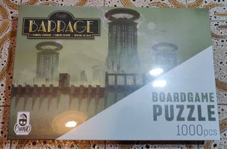 Puzzle da 1000 pezzi del gioco da tavolo Barrage