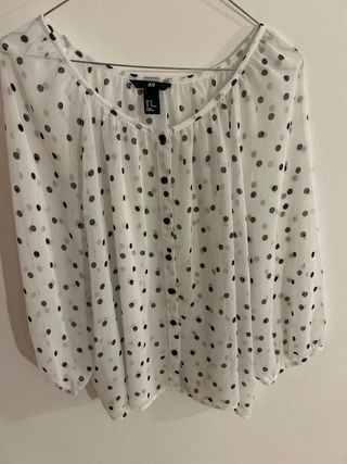 Blusa H&M pois 