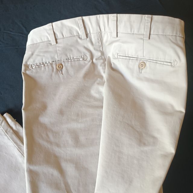 Pantalón beige Zara - Talla 40