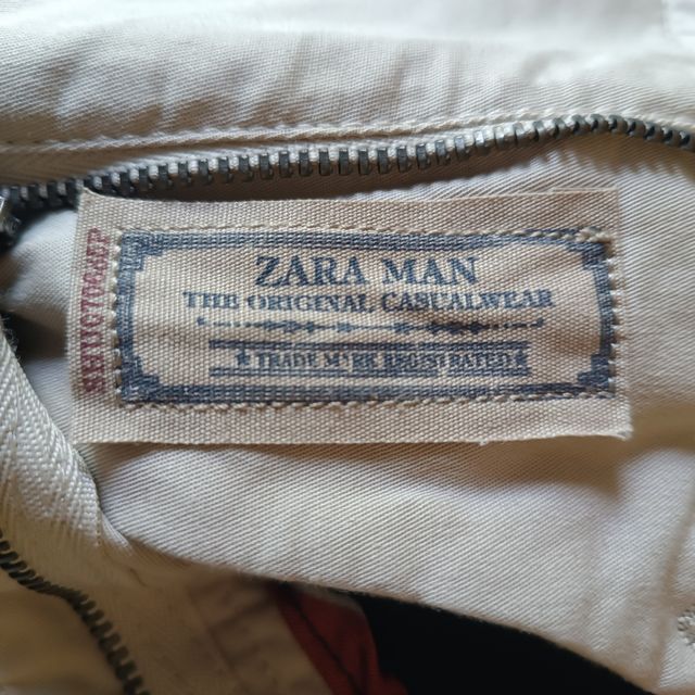 Pantalón beige Zara - Talla 40