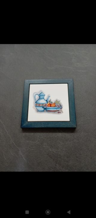 Quadro Ceramica con Frutta