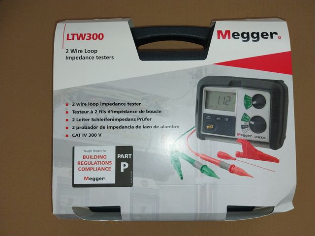 Probador de impedancia de bucle Megger LTW315
