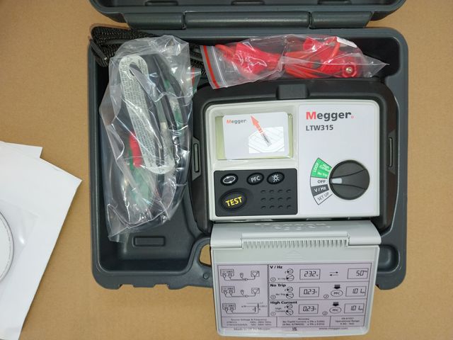 Probador de impedancia de bucle Megger LTW315