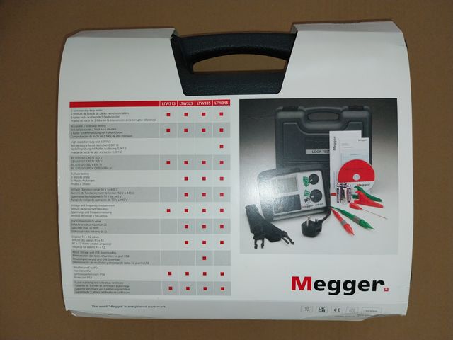 Probador de impedancia de bucle Megger LTW315