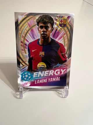 Cromo Lamine Yamal UCL Topps 2024/25