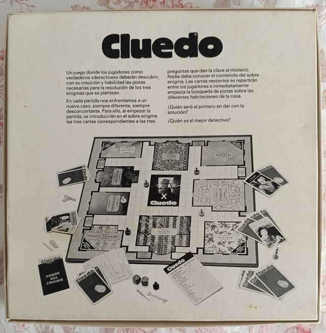 Cluedo, anni '70 - Gioco da tavolo
