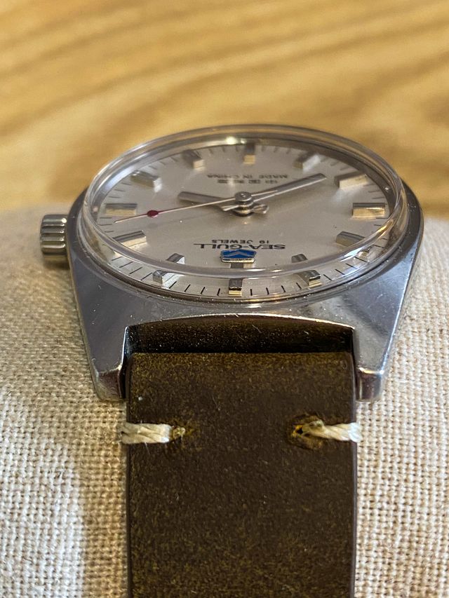 Sea-gull Antarctic 19 jewels carica manuale