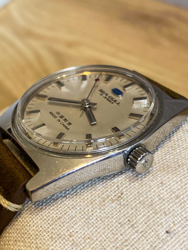 Sea-gull Antarctic 19 jewels carica manuale