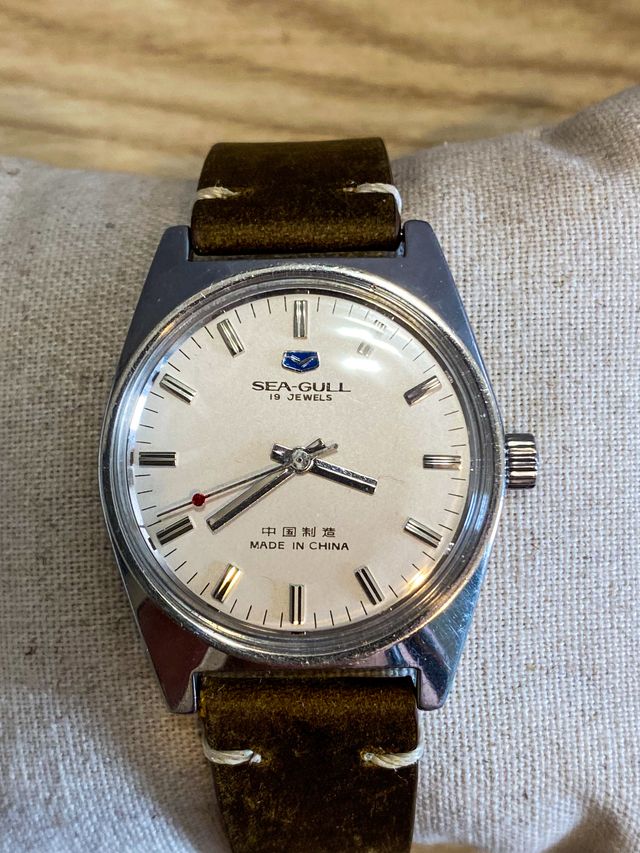 Sea-gull Antarctic 19 jewels carica manuale