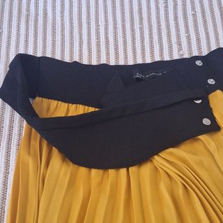 Falda plisada Zara