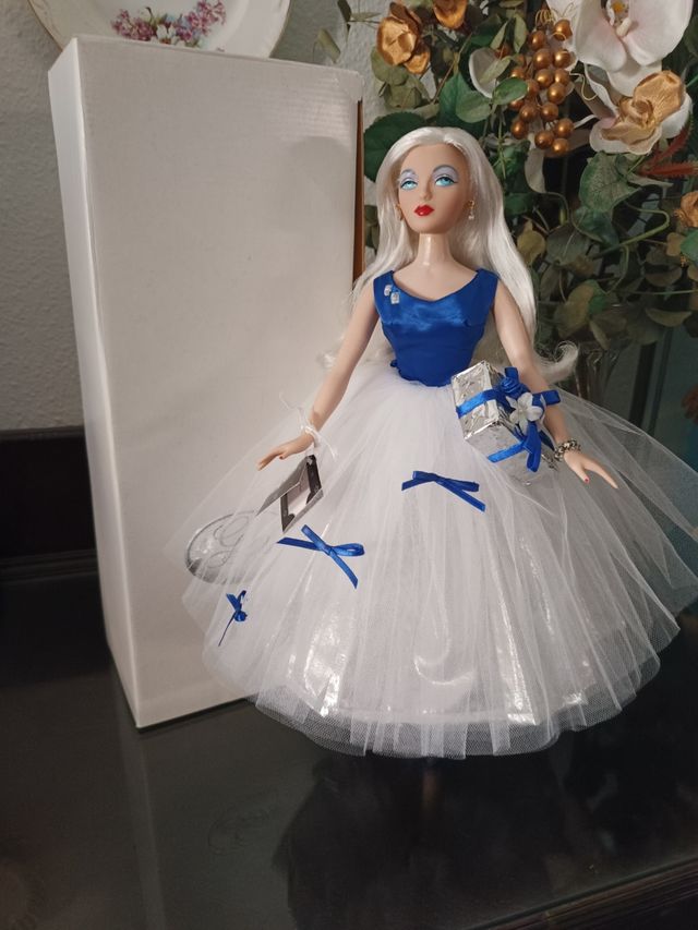 Muñeca Gene Marshall: Vestido azul