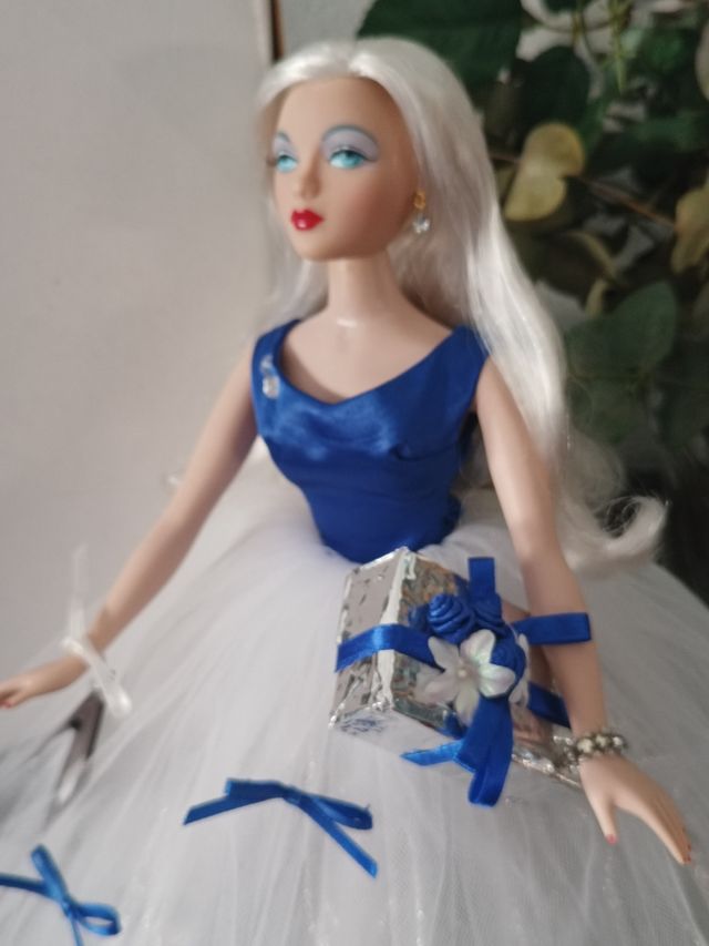 Muñeca Gene Marshall: Vestido azul