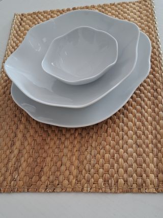 Vajilla de porcelana