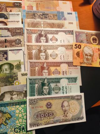 SC Colección de billetes antiguos 20