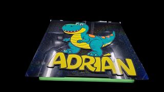 Cartel con tu nombre personalizado