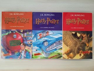 Pack 3 Libros Harry Potter en Catalán