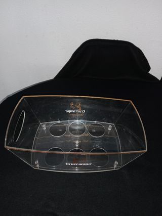 Cubitera platicó trasparente entran 6 botellines