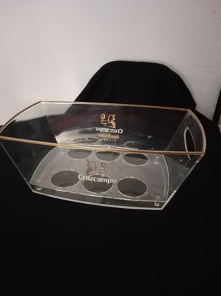 Cubitera platicó trasparente entran 6 botellines