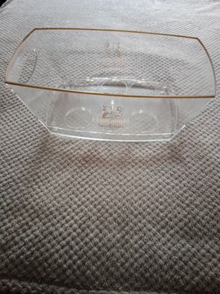 Cubitera platicó trasparente entran 6 botellines