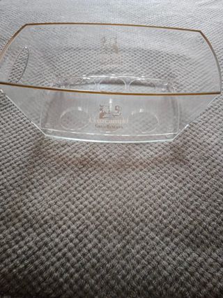 Cubitera platicó trasparente entran 6 botellines