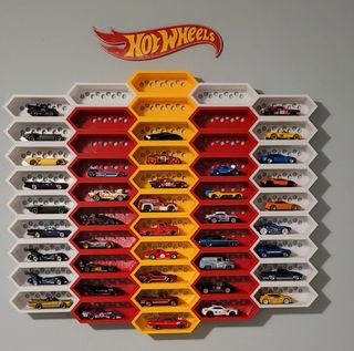 OFERTA - Expositor Hot Wheels personalizable 1/64