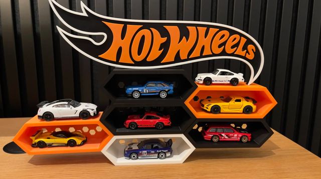 OFFERTA - Display Hot Wheels personalizzabile 1/64