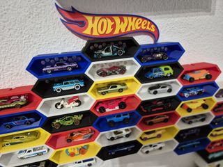 OFERTA - Expositor Hot Wheels personalizable 1/64