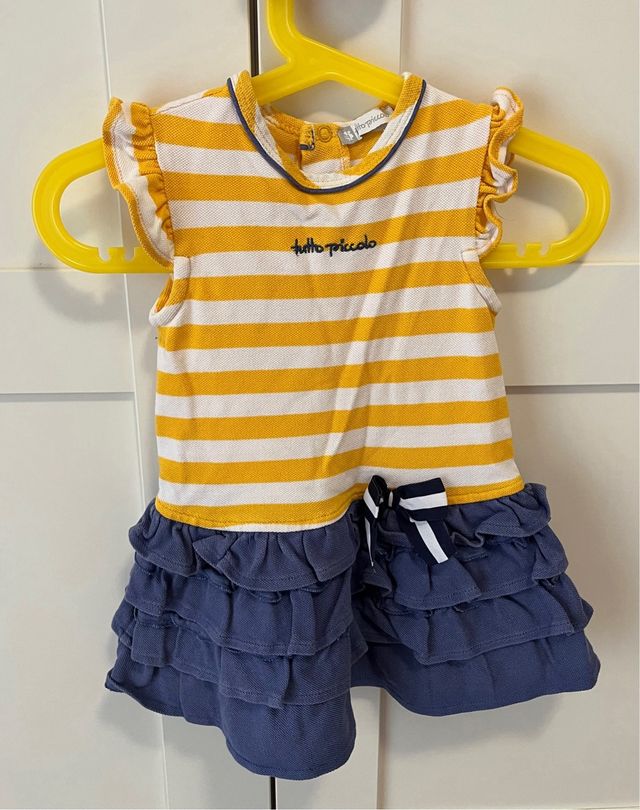 Lote Vestidos bebé Talla 9/12 meses