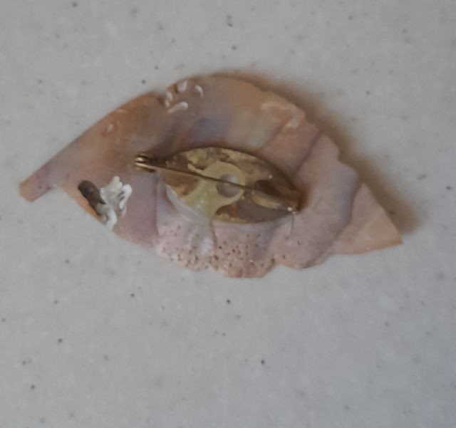 Spilla vintage abalone