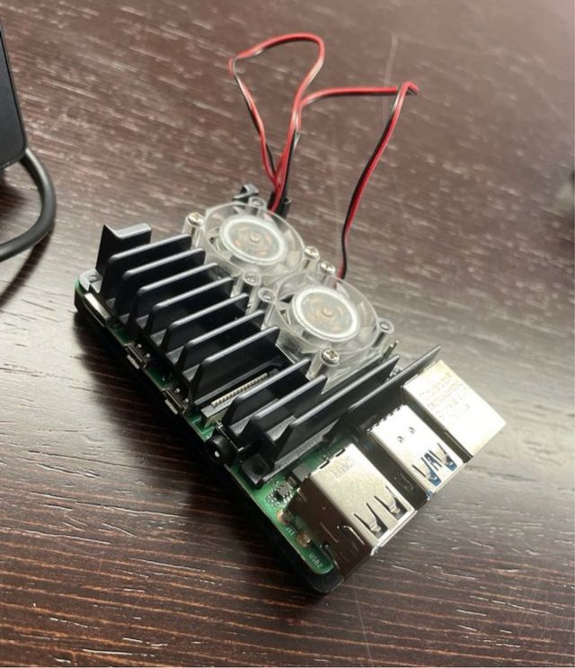 Disipador doble Raspberry Pi