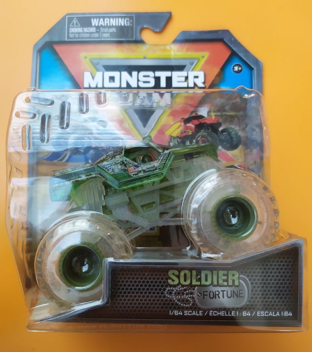 Monster Jam CHASE Soldier Fortune Ghost Crew