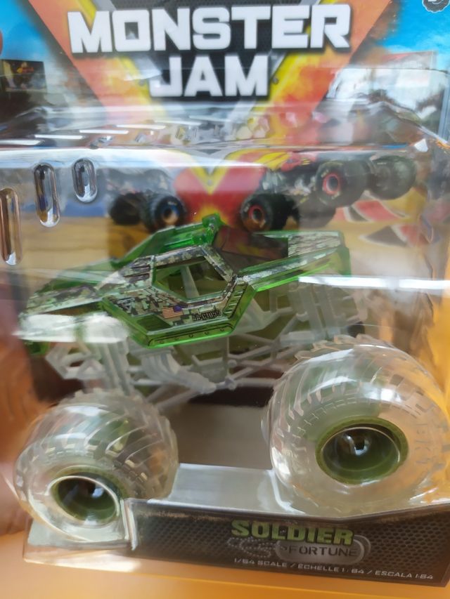 Monster Jam CHASE Soldier Fortune Ghost Crew