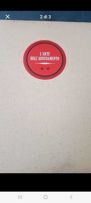 Arte dell' arredamento 