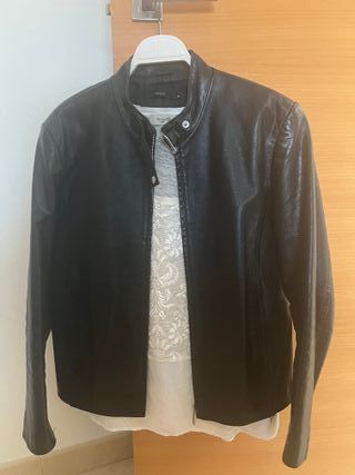 CHAQUETA DE PIEL CORTEFIEL - TALLA G