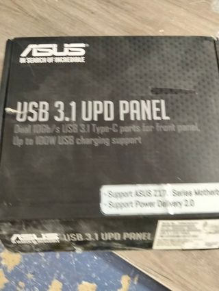 Panel de actualización USB 3.1 Adaptador USB3 PCIe