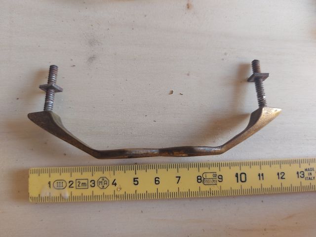 5 Maniglie Antiche in ottone